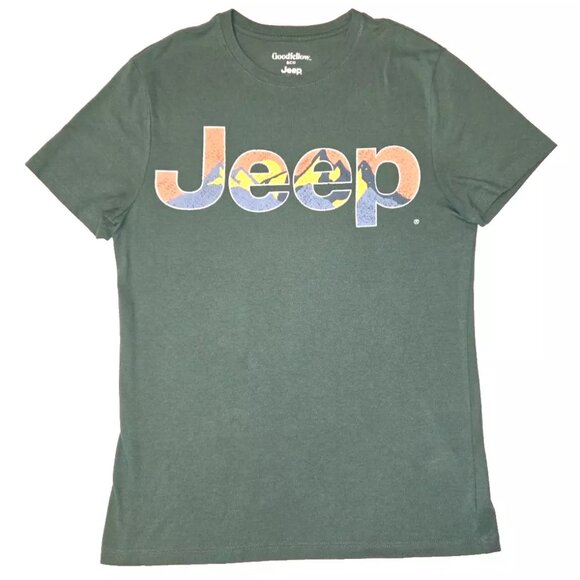 Men's JEEP - Green T-shirt by Goodfellow. Size Small. NWOT - Picture 1 of 2